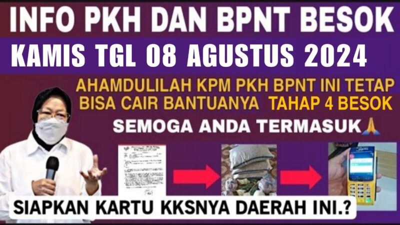 Info Pkh Dan Bpnt Besok Kamis Tanggal Agustus Kpm Pkh Bpnt Ini