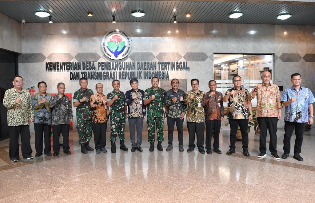 Kementerian Desa, Pembangunan Daerah Tertinggal, dan Transmigrasi (Kemendes PDTT) bersama TNI siap melaksanakan penguatan pertahanan Ibu Kota Nusantara (IKN) (Dok. Kemendes PDTT)