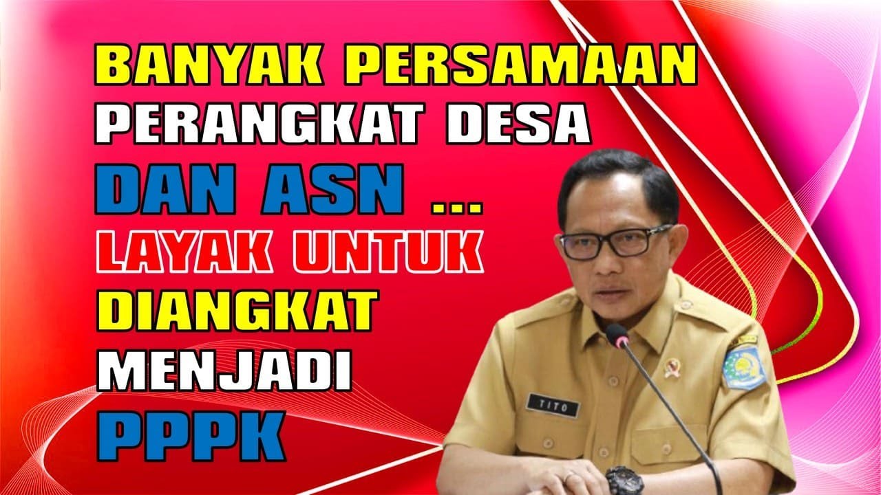 Perangkat Desa Layak Menjadi ASN PPPK