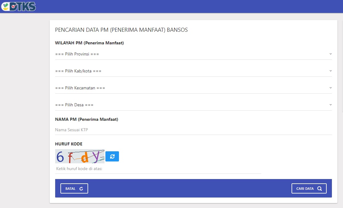 Cara Daftar DTKS Kemensos Online untuk Dapat Bansos 2024 PKH, BPNT, BLT