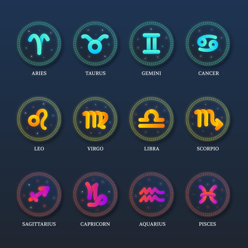 Gradient Zodiac Sign Collection 23 2148985206 
