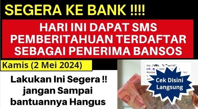 SEGERA KE BANK! Lakukan Ini Jika Sudah Dapat SMS Pemberitahuan ...