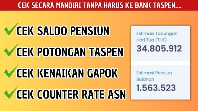 Tak Perlu Ke Bank, Begini Cara Cek Saldo Mandiri Taspen Praktis Di My ...